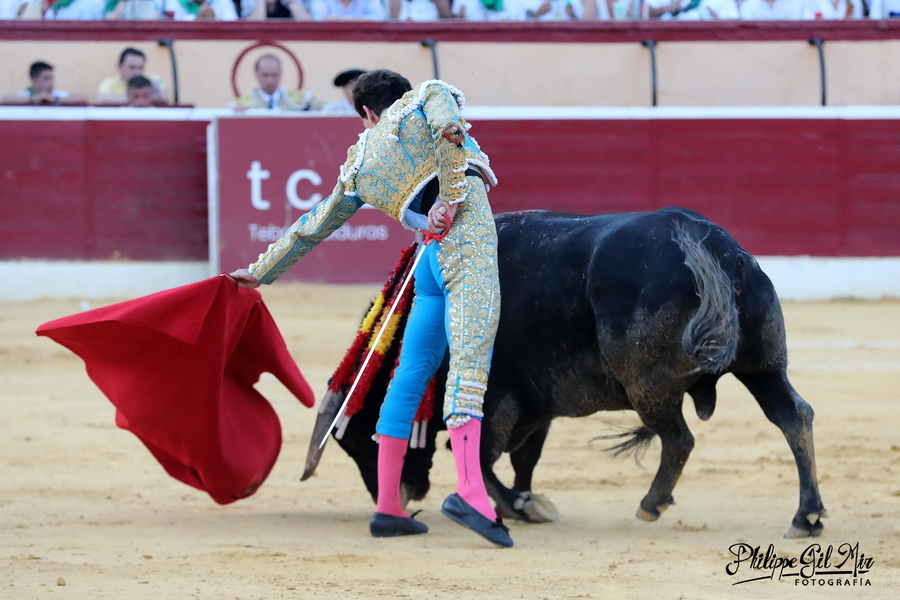 Huesca 11-08-2023 Toros de Antonio Bañuelos